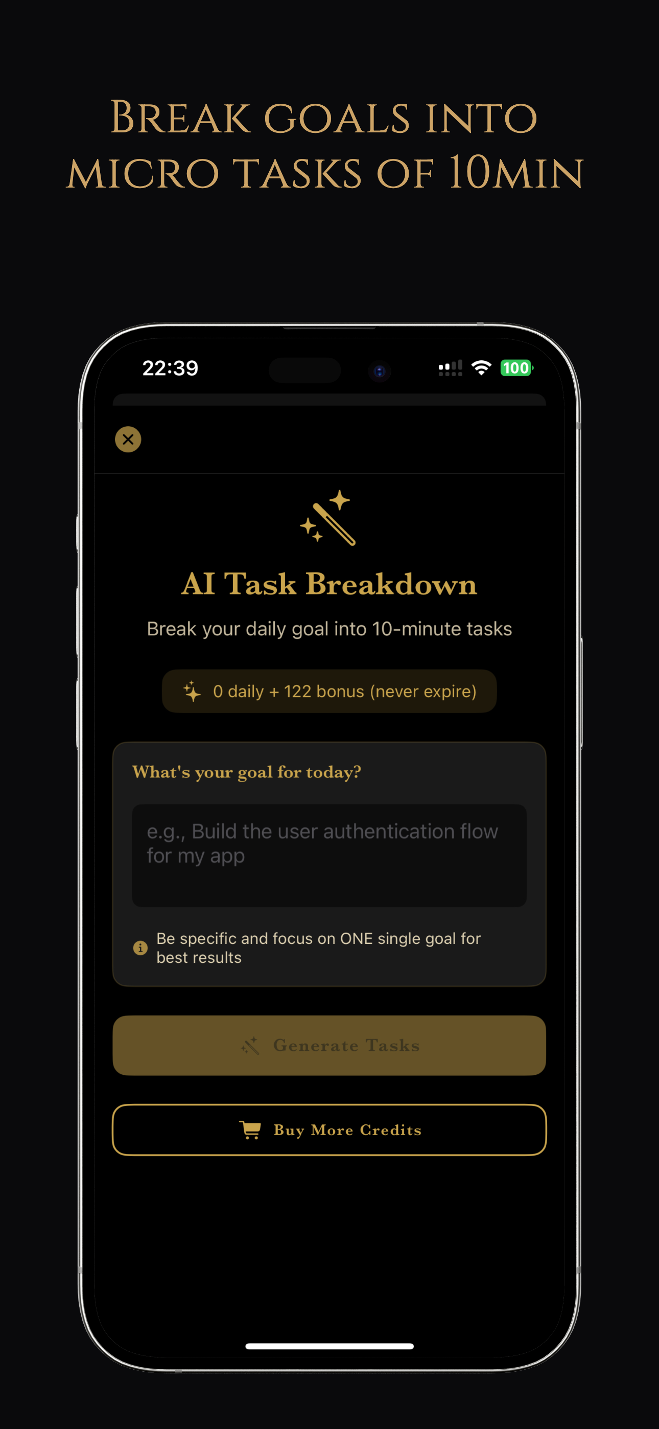 AI Task Breakdown